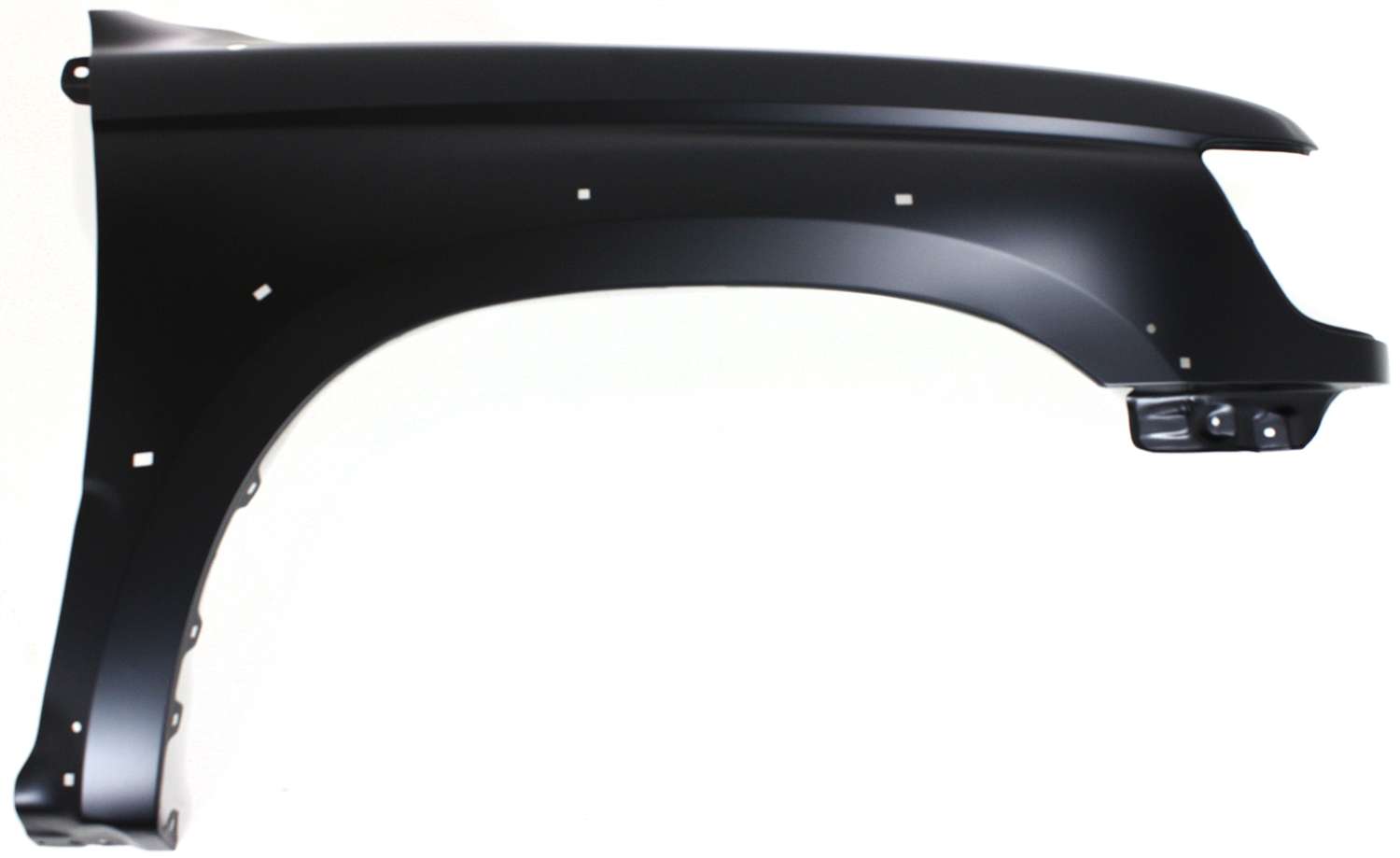 Front Fender for Toyota 4Runner 1996-2002, Right (Passenger), Primed (Ready to Paint), 6 Cylinder, with Fender Flare Holes, Replacement