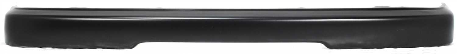 Front Bumper for Toyota Tacoma 1995-1997, Black, 4WD (Four-Wheel Drive), Replacement