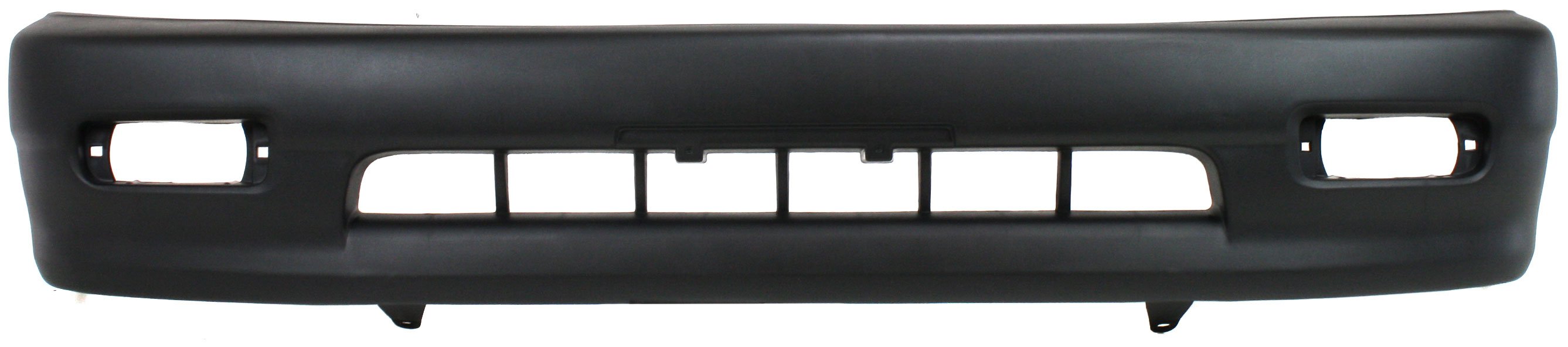 Front Bumper Cover for Toyota Tacoma 1998-2000, Textured, 2WD (Two-Wheel Drive), Excluding Pre-Runner Model, All Cab Types, Without Trim Holes, Replacement