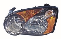 Headlight Assembly for Subaru Impreza 2004, Left (Driver), Halogen, Replacement
