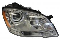 Right (Passenger) Headlight Assembly for 2008 - 2011 Mercedes Benz ML350, Front Headlight Assembly Replacement Housing/Lens/Cover, W164, Halogen, Composite,  164820245964, Replacement