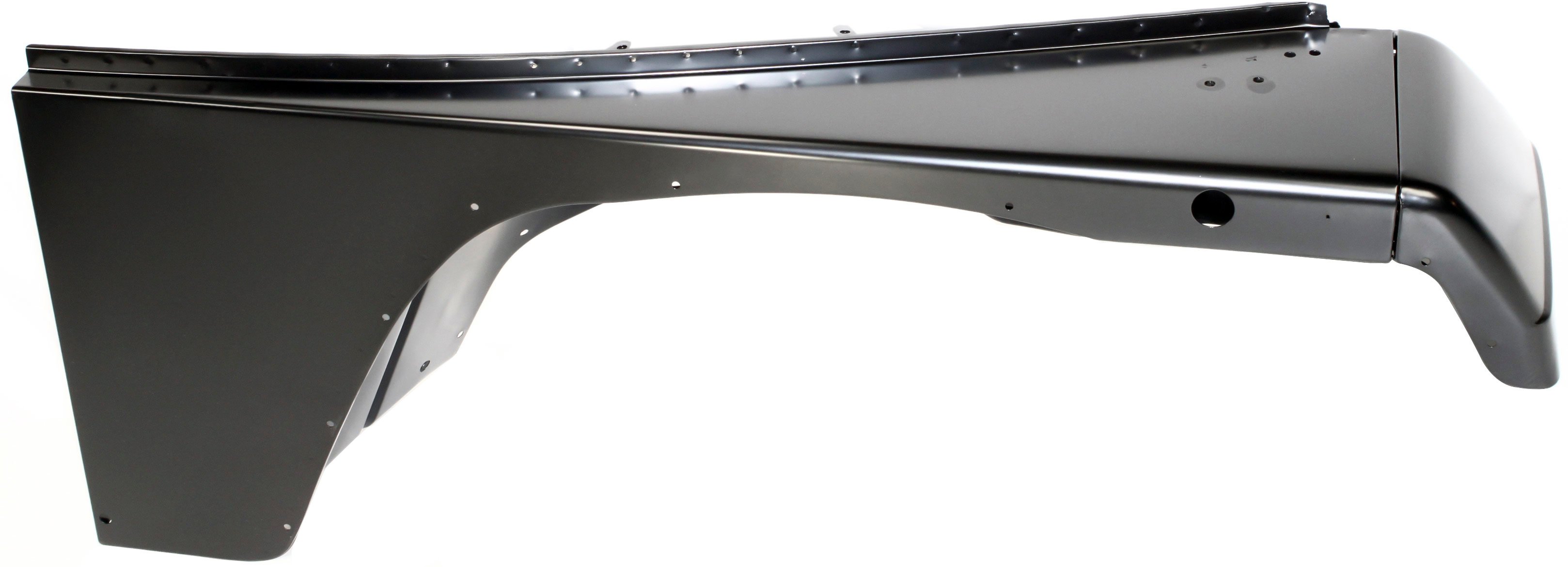 Front Fender Right (Passenger) for 1987-1995 Jeep Wrangler (YJ), Primed (Ready to Paint), Fits 1993-1995 Models, Excludes Renegade, Replacement