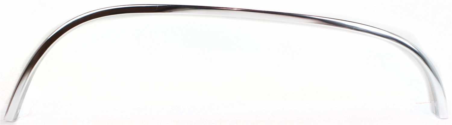 Front Wheel Opening Molding for Chevrolet C/K Full Size Pickup 1988-2002, Right (Passenger Side), Chrome, Replacement