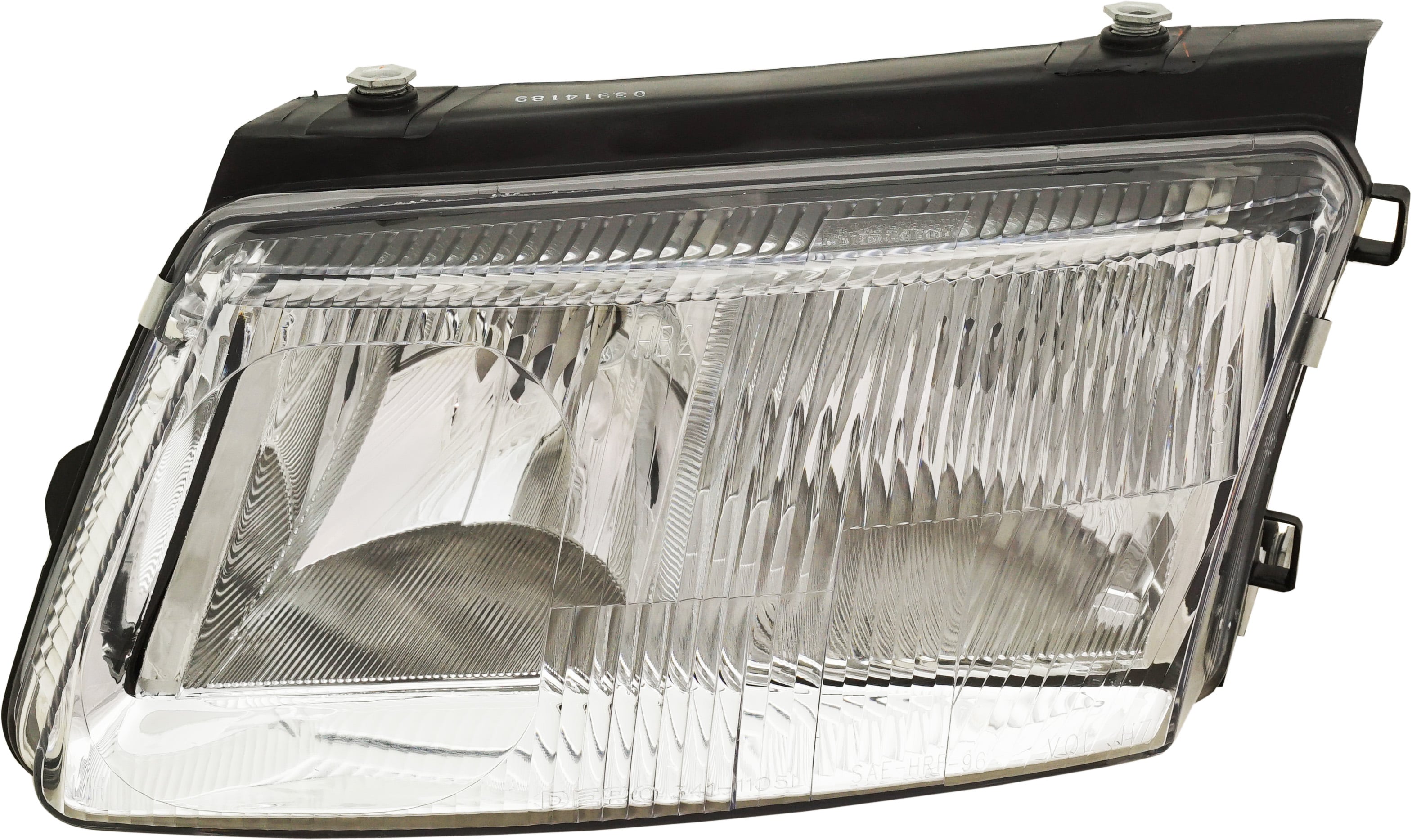 Headlight for Volkswagen Passat 1998-2001, Left (Driver), Lens and Housing, Halogen, Old Body Style, Replacement