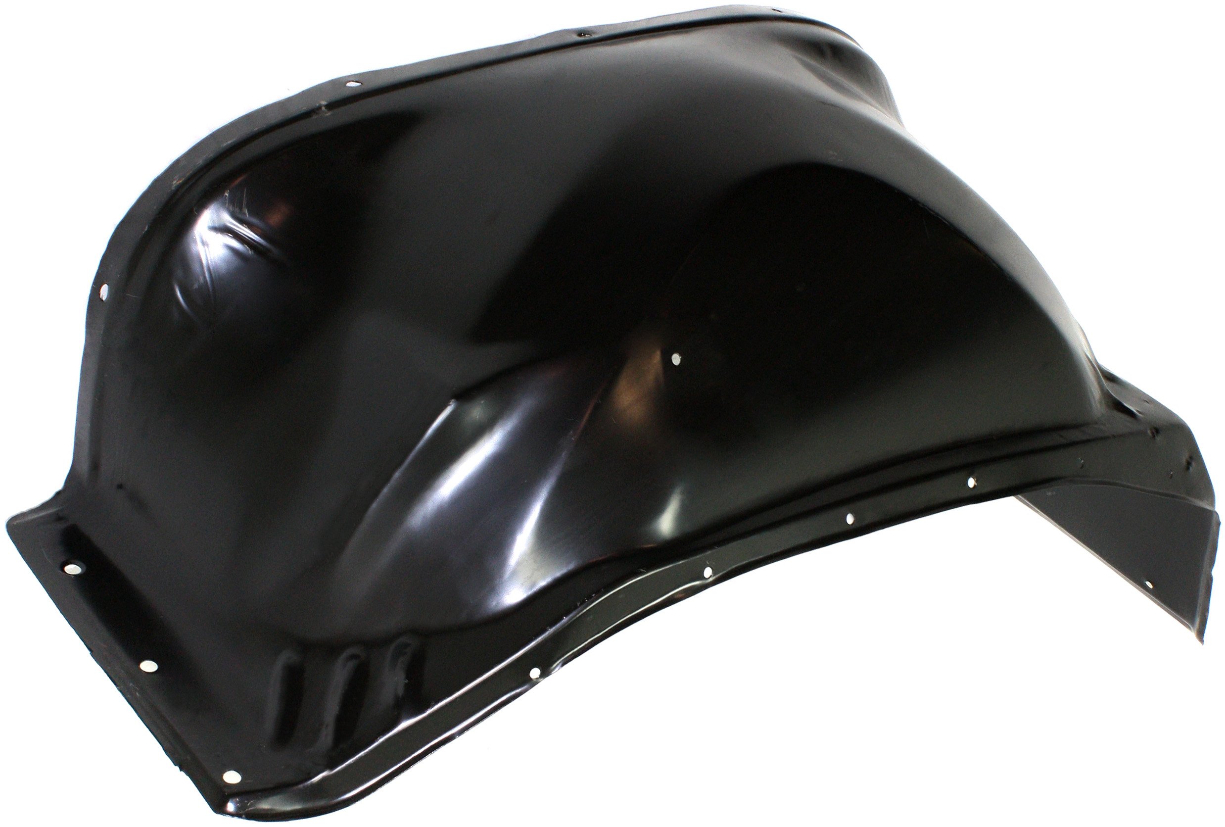 Inner Fender Wheelhouse for Chevrolet Suburban, 1981-1991, Left (Driver), Steel, Black, Replacement