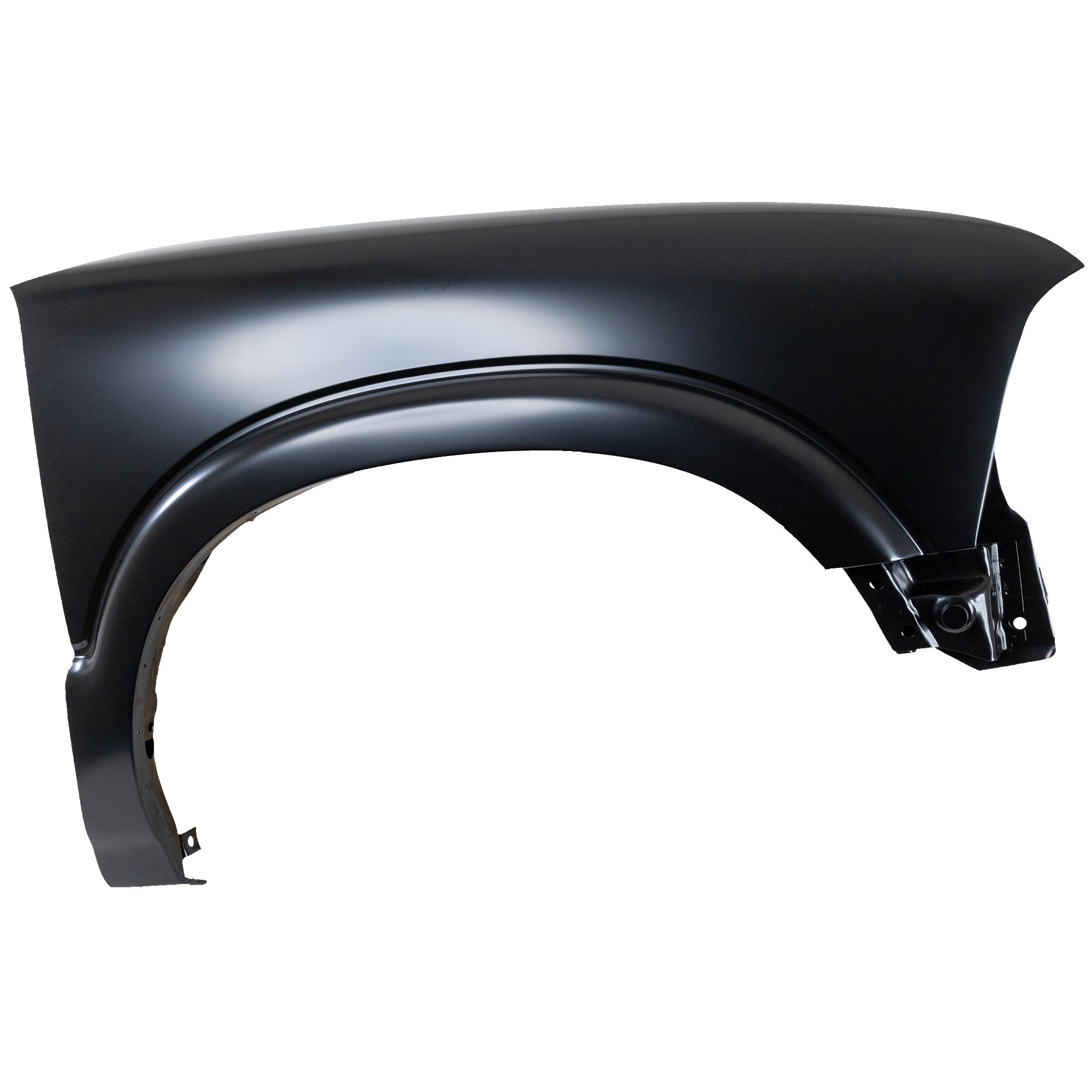 Front Fender for Chevrolet S10 Pickup (1994-2004) and Blazer (1995-2005), Right (Passenger), Primed (Ready to Paint), without Flare Holes, without ZR2 Package (Wide Stance Suspension), Replacement