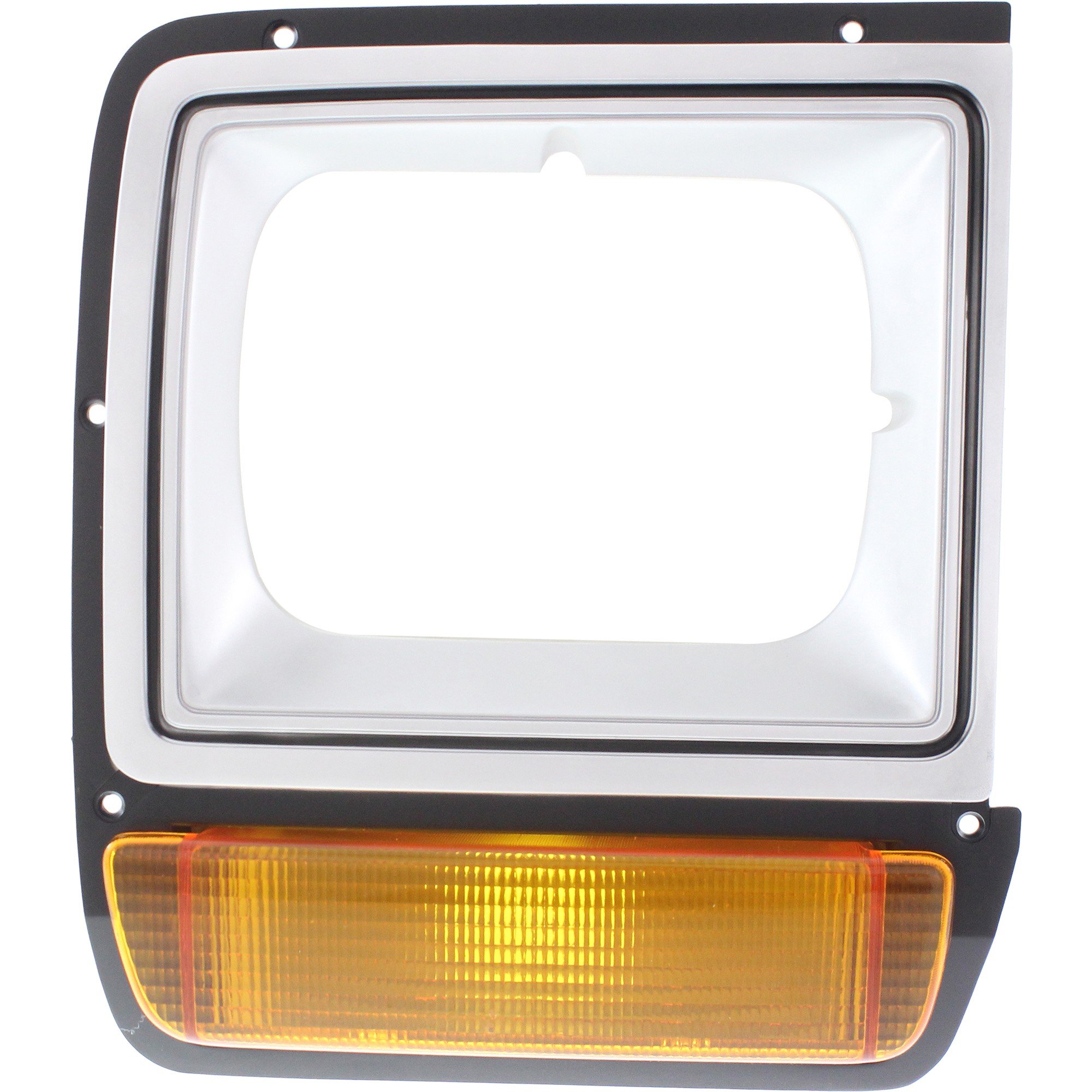 Headlight Door for Dodge Full Size Pickup 1986-1990, Right (Passenger) Side, with Single Headlight, Painted, Replacement