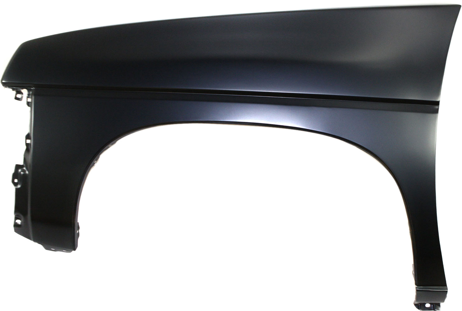 Front Fender Primed (Ready to Paint) for Nissan Pickup 1986-1997, Left (Driver), RWD, Replacement