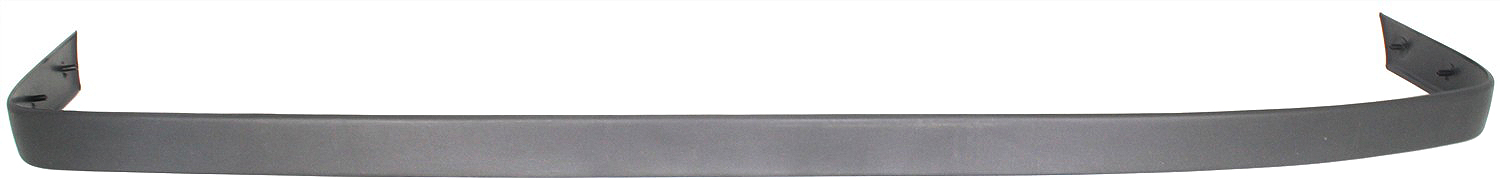 Front Bumper Molding for Ford F-Series 1987-1991, Bumper Strip, Black Plastic, Replacement