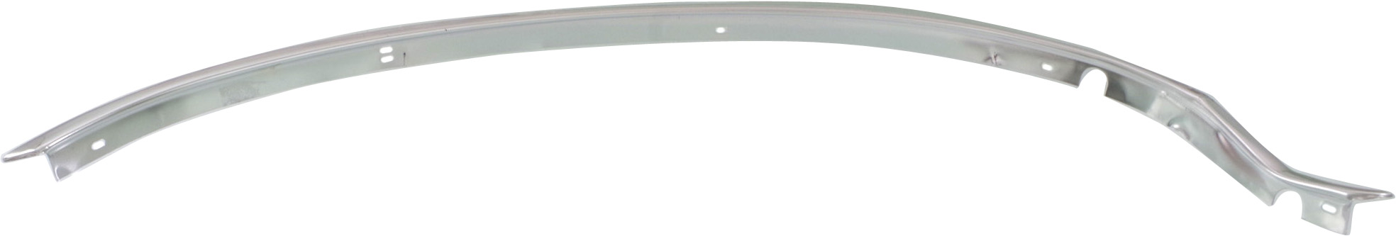 Front Wheel Opening Molding for Ford F-Series 1987-1997, Left (Driver), Bright, Replacement
