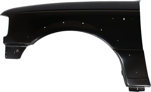 Front Fender for Ford Ranger 1993-1997, Left (Driver) Side, Primed (Ready to Paint), with Wheel Opening Molding Holes, Replacement