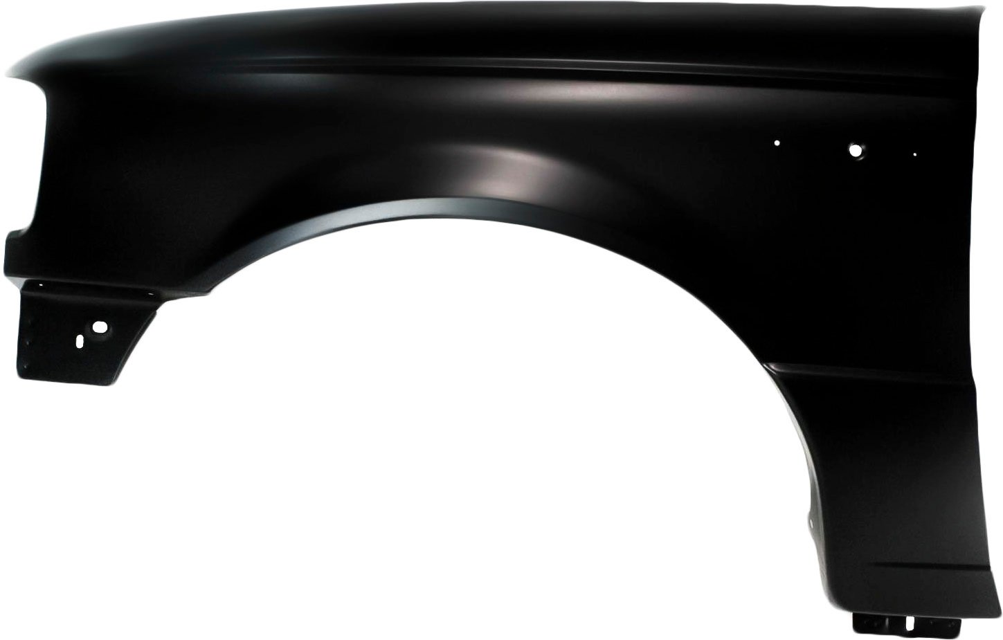 Front Fender for 1993-1997 Ford Ranger, Left (Driver), Primed (Ready to Paint), Without Wheel Opening Molding Holes, Replacement