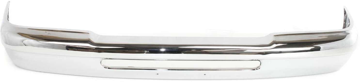 Front Bumper for Ford Ranger 1993-1997, Chrome, Without Molding Holes, Replacement