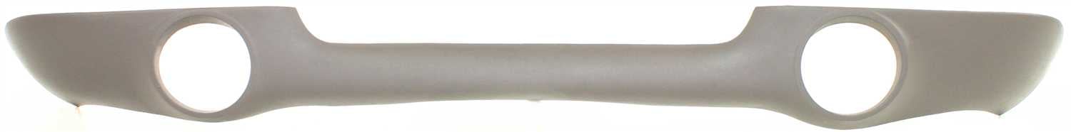 Front Lower Valance Panel for Ford Ranger 1993-1997, Primed (Ready to Paint) with Fog Light Holes, Replacement