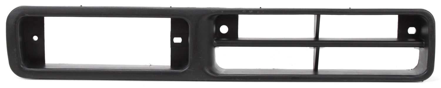 Front Fog Light Molding for 1993-1997 Pickup, 1993-1995 Pathfinder, Right (Passenger), Paint to Match, Signal Light Frame, Finisher, Nissan, Replacement