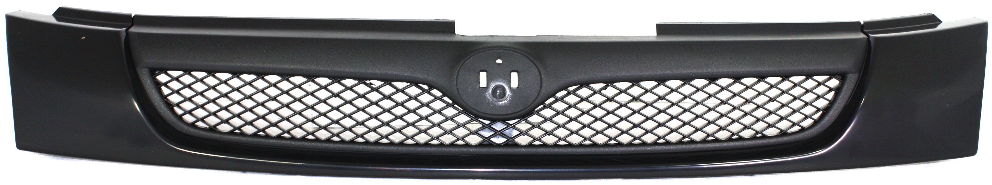 Black Shell and Insert Grille for 1997 Mazda Protege Sedan, Replacement