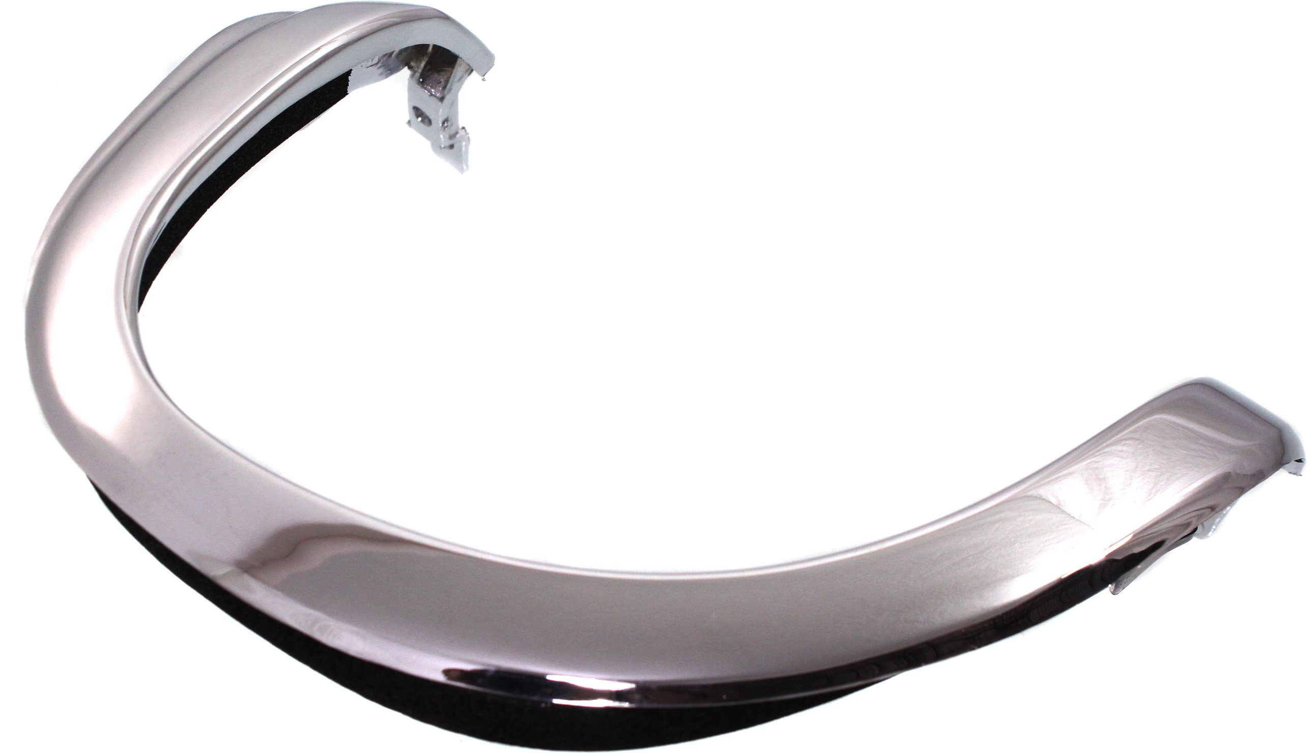 Grille Extension Right (Passenger) for Ford Explorer 1995-1997 with Park Light Trim, Chrome, Replacement