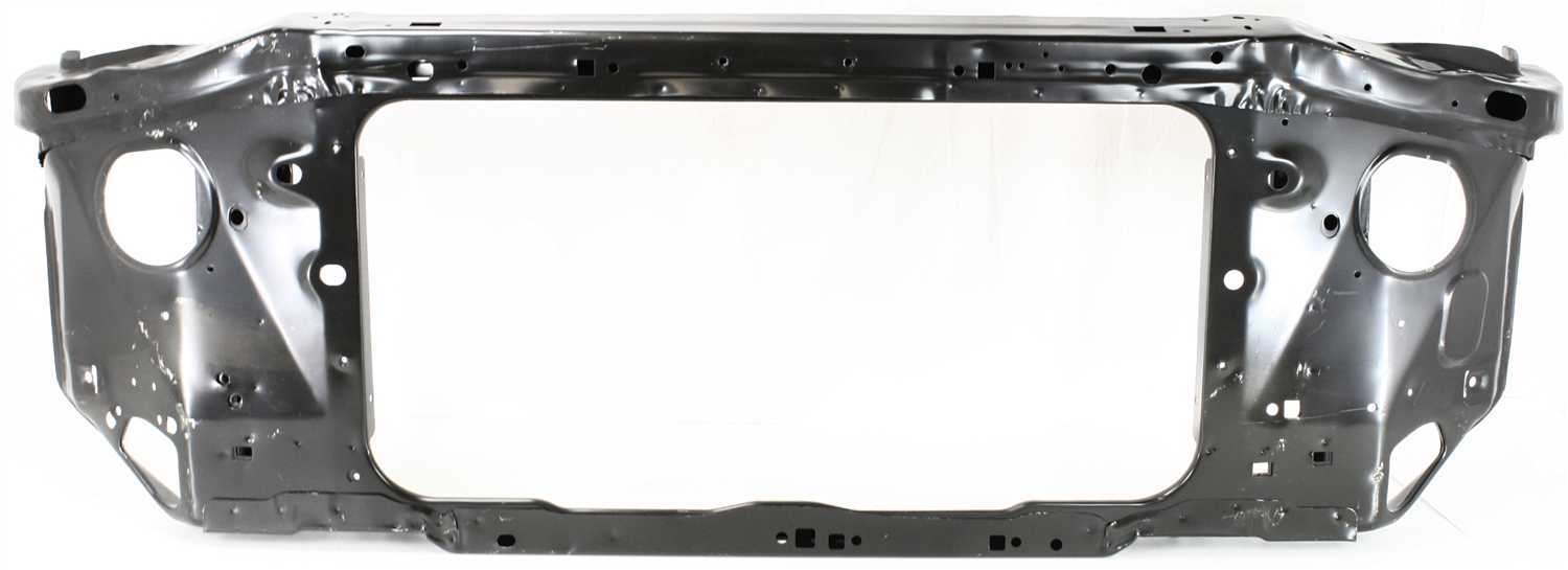 Radiator Support Assembly for Ford F-150 1997-2003 and Ford Expedition 1997-2005, Black Steel, Replacement