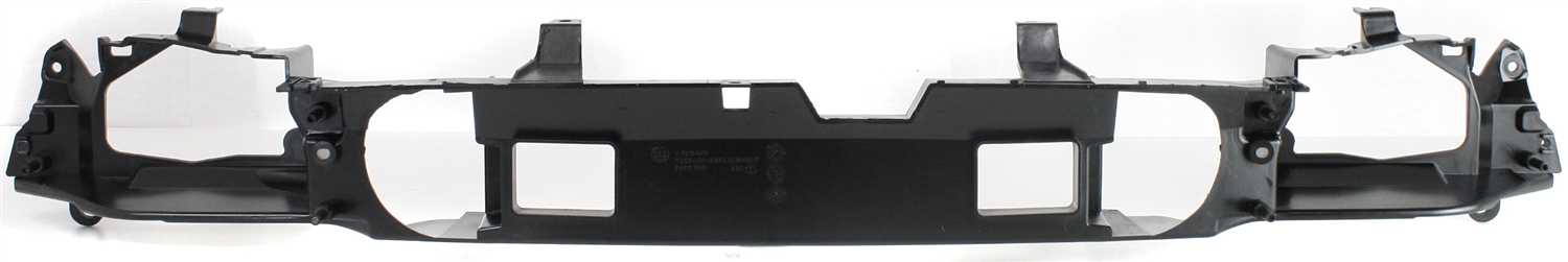 Header Panel for Ford Escort ZX2 Model Coupe, 1998-2003, Headlight Mounting Panel, Made from ABS Plastic, Replacement