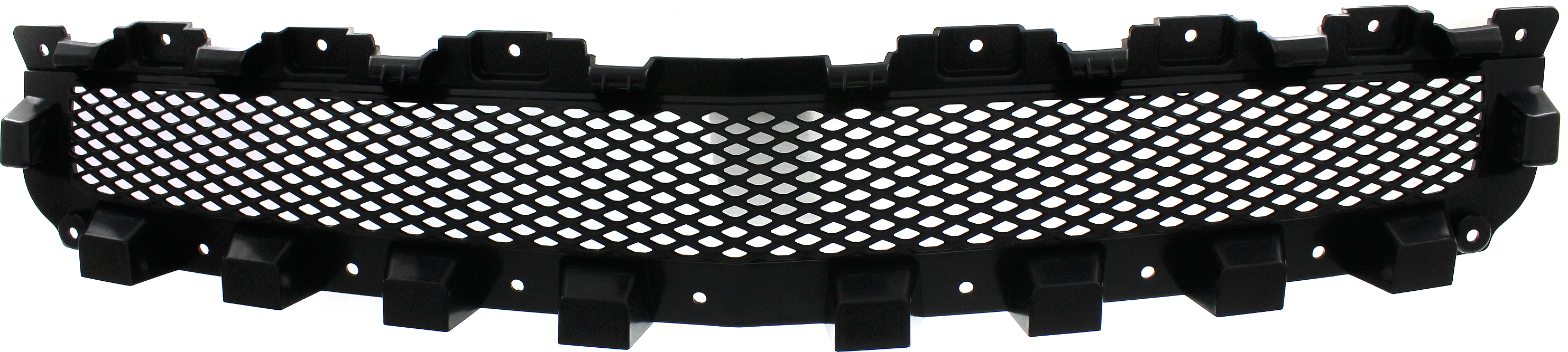 Upper Grille for Chevrolet Malibu 2008-2012, Paintable Shell and Insert, Excludes 2008 Classic, Replacement (CAPA Certified)