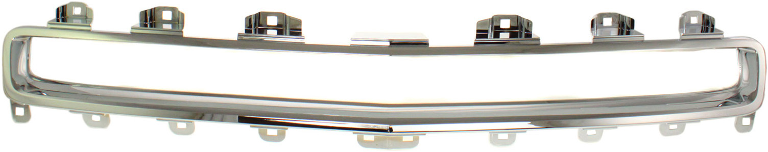 Upper Grille Chrome Molding for Chevrolet Malibu 2008-2012, Replacement (CAPA Certified)