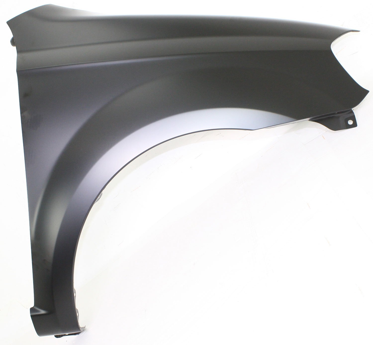 Front Fender for Chevrolet AVEO 2009-2011 Sedan, Right (Passenger), Primed (Ready to Paint), without Signal Light Hole, Replacement