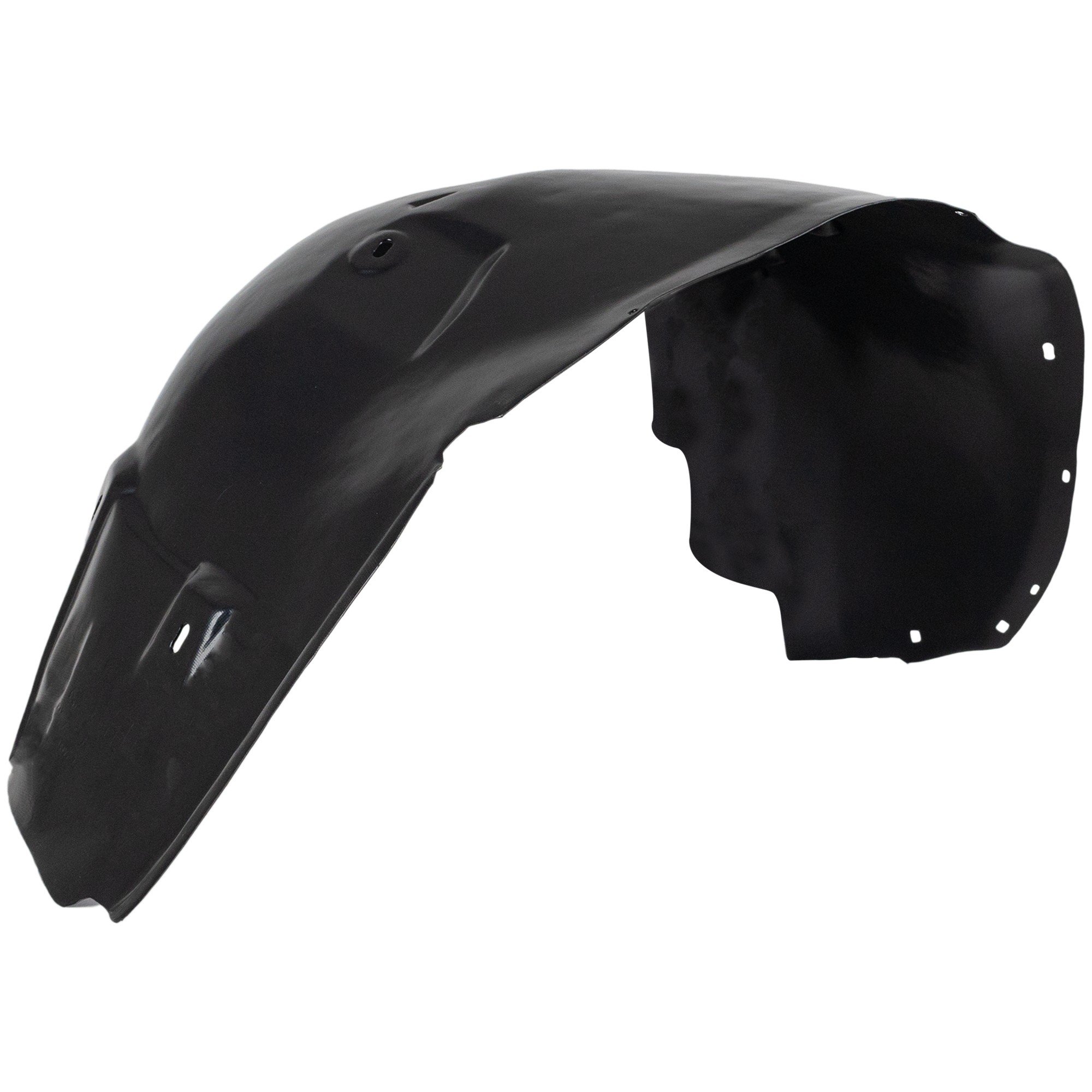 Front Fender Liner for Chevrolet Silverado 1500 (2007-2013), Left (Driver) Side, Excludes 2007 Classic Model, Replacement (CAPA Certified)