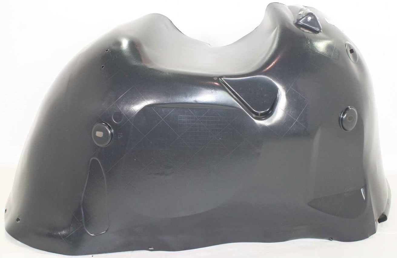 Front Fender Liner for Chevrolet Silverado 2500 HD/3500 HD 2007-2010, Right (Passenger), Excludes 2007 Classic Model, Replacement