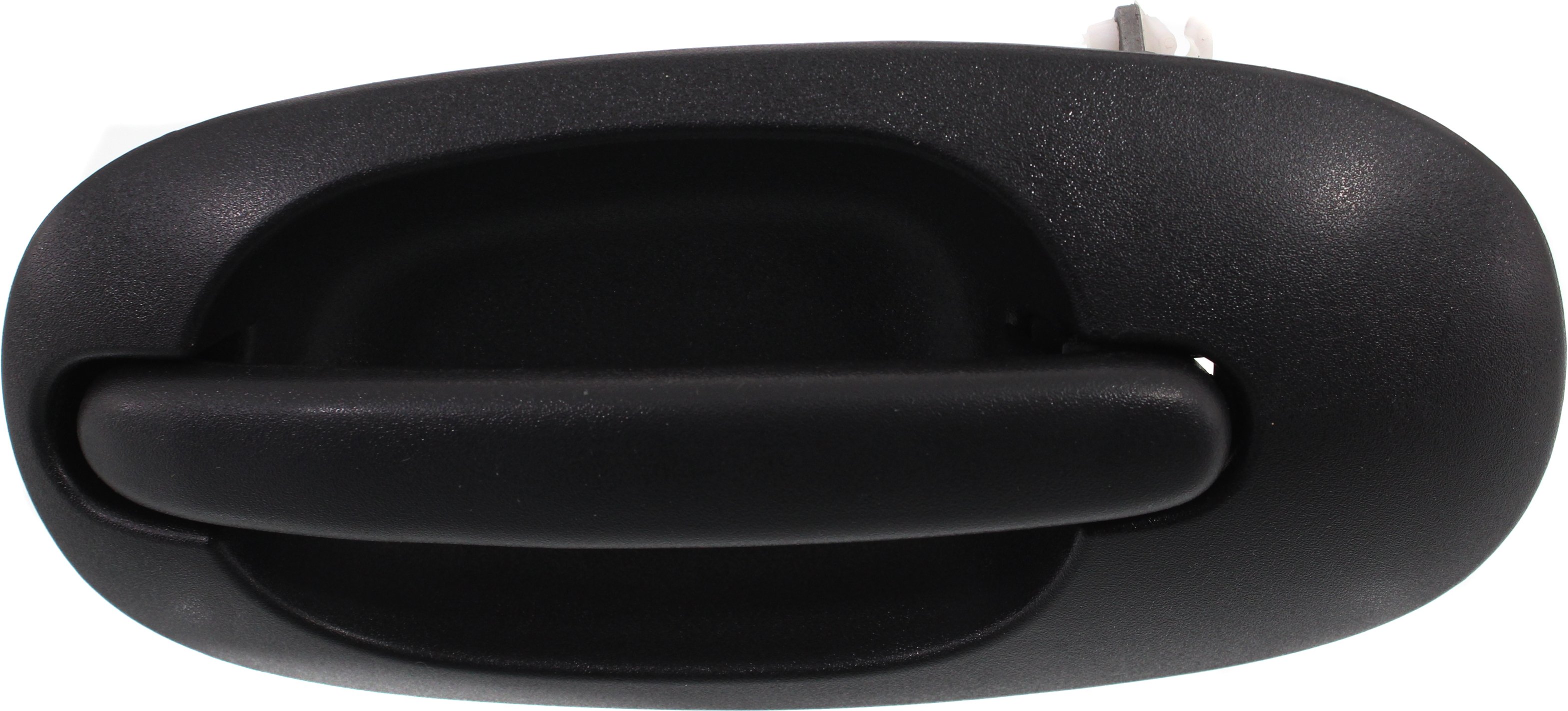 Rear Exterior Door Handle for Chrysler Town and Country 1996-2000, Left (Driver) Side Sliding Door, Textured Black, without Keyhole, Replacement
