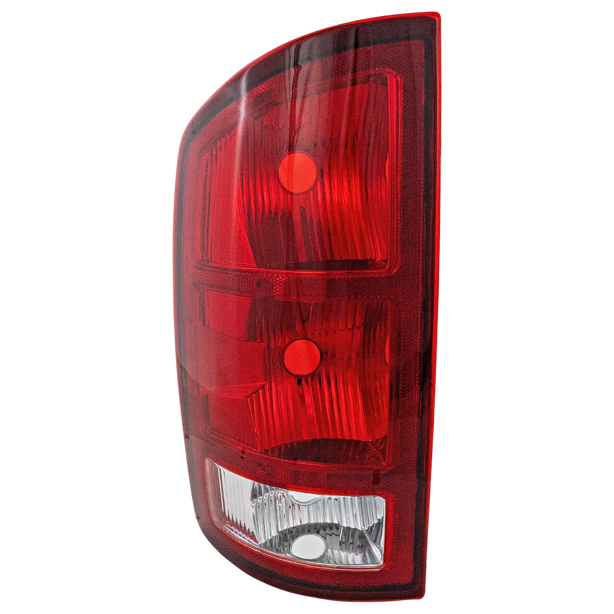 Tail Light Lens and Housing for 2002-2006 Dodge Full Size Pickup, Left (Driver), New Body Style, without Circuit Board, Replacement