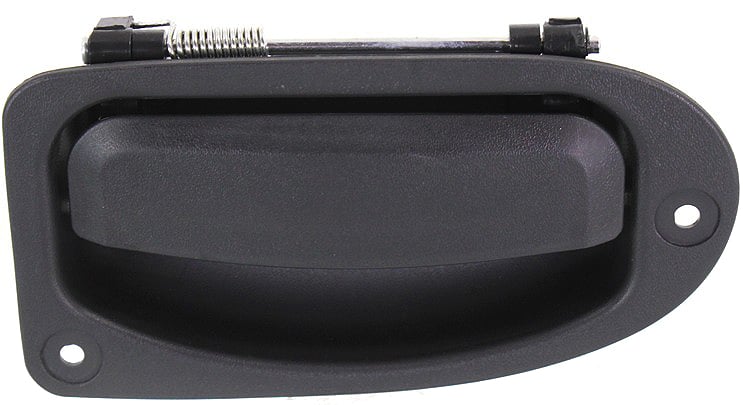 Interior Rear Door Handle for Ford Ranger 1993-2011, Mazda Pickup 1998-2010, Right (Passenger), Textured Black, Plastic, Replacement