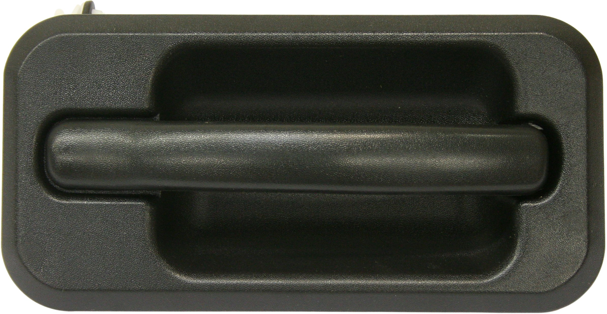 Rear Exterior Door Handle for Hummer H2 2003-2009, Left (Driver), Textured Black without Chrome Trim Package, Replacement