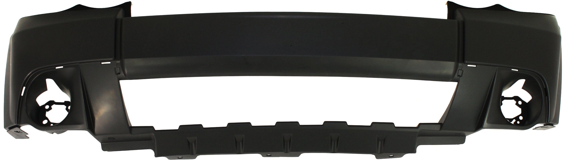 Front Bumper Cover for 2008-2010 Grand Cherokee, Primed (Ready to Paint), Without Chrome Insert, Excluding SRT-8 Model, Replacement (CAPA Certified)