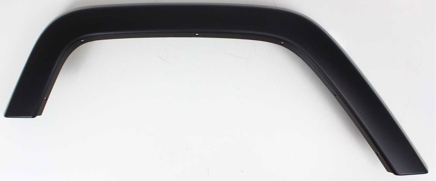 Rear Fender Flare for Jeep Wrangler (JK) 2007-2018, Right (Passenger), Primed (Ready to Paint), Replacement