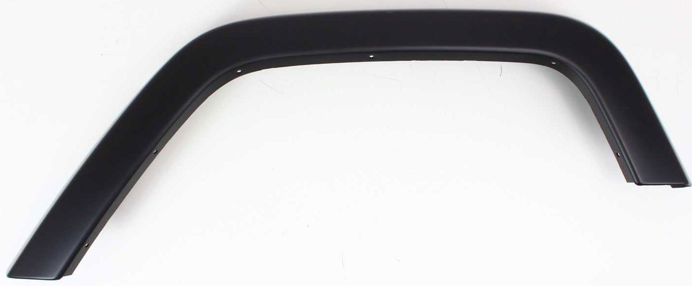Rear Fender Flare for Jeep Wrangler (JK) 2007-2018, Left (Driver), Primed (Ready to Paint), Replacement