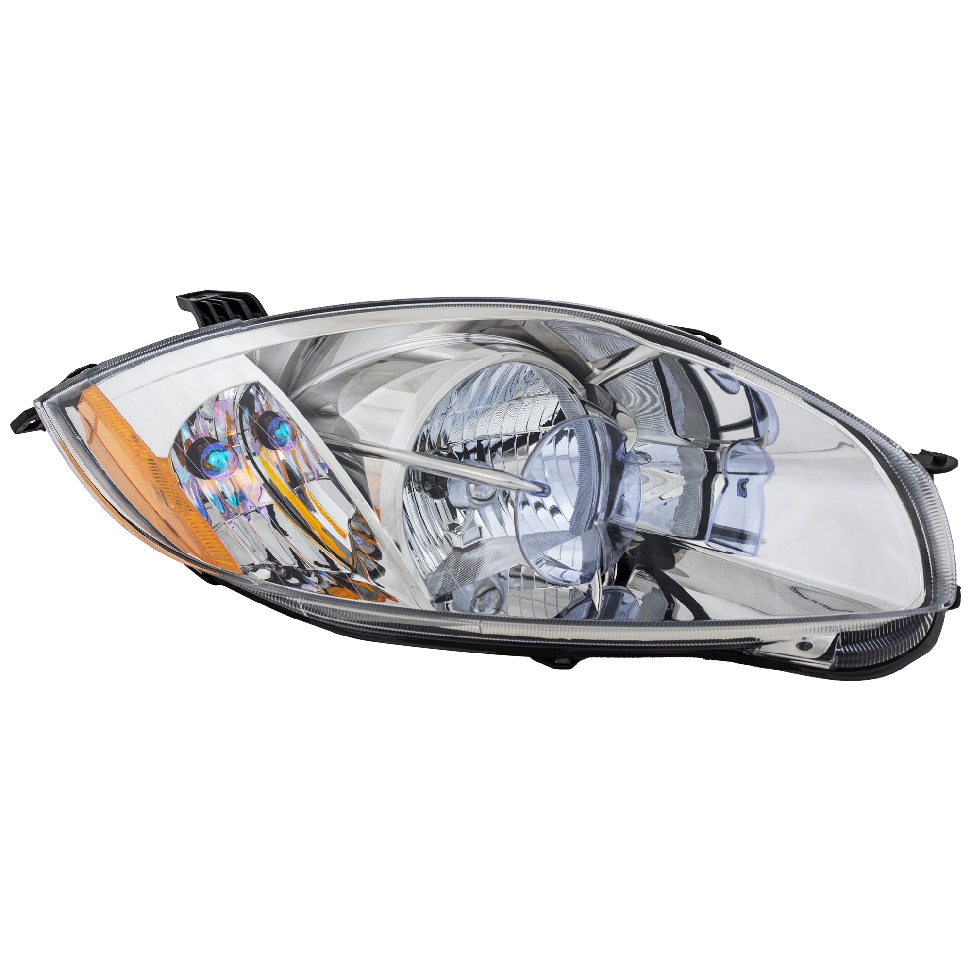 Headlight Assembly for 2006-2007 Eclipse, Right (Passenger), Halogen, Suitable for Convertible (Until January 2007) & Hatchback (Coupe 2006, Until January 1, 2007), Replacement