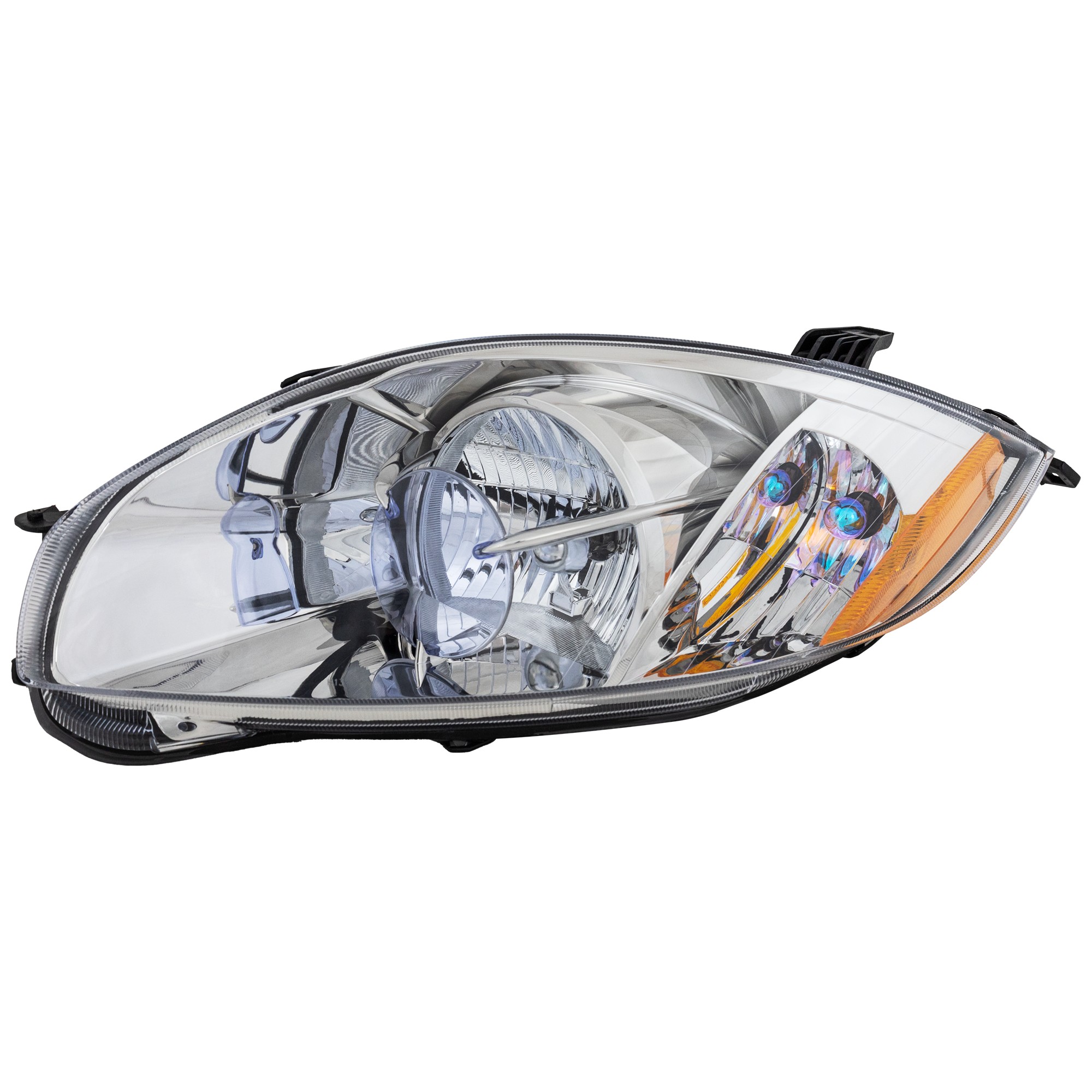 Headlight Assembly for 2006-2007 Mitsubishi Eclipse, Left (Driver), Halogen, Suitable for Convertible (Up to Jan 2007) and Hatchback (Coupe from June 2006 to Jan 2007), Replacement
