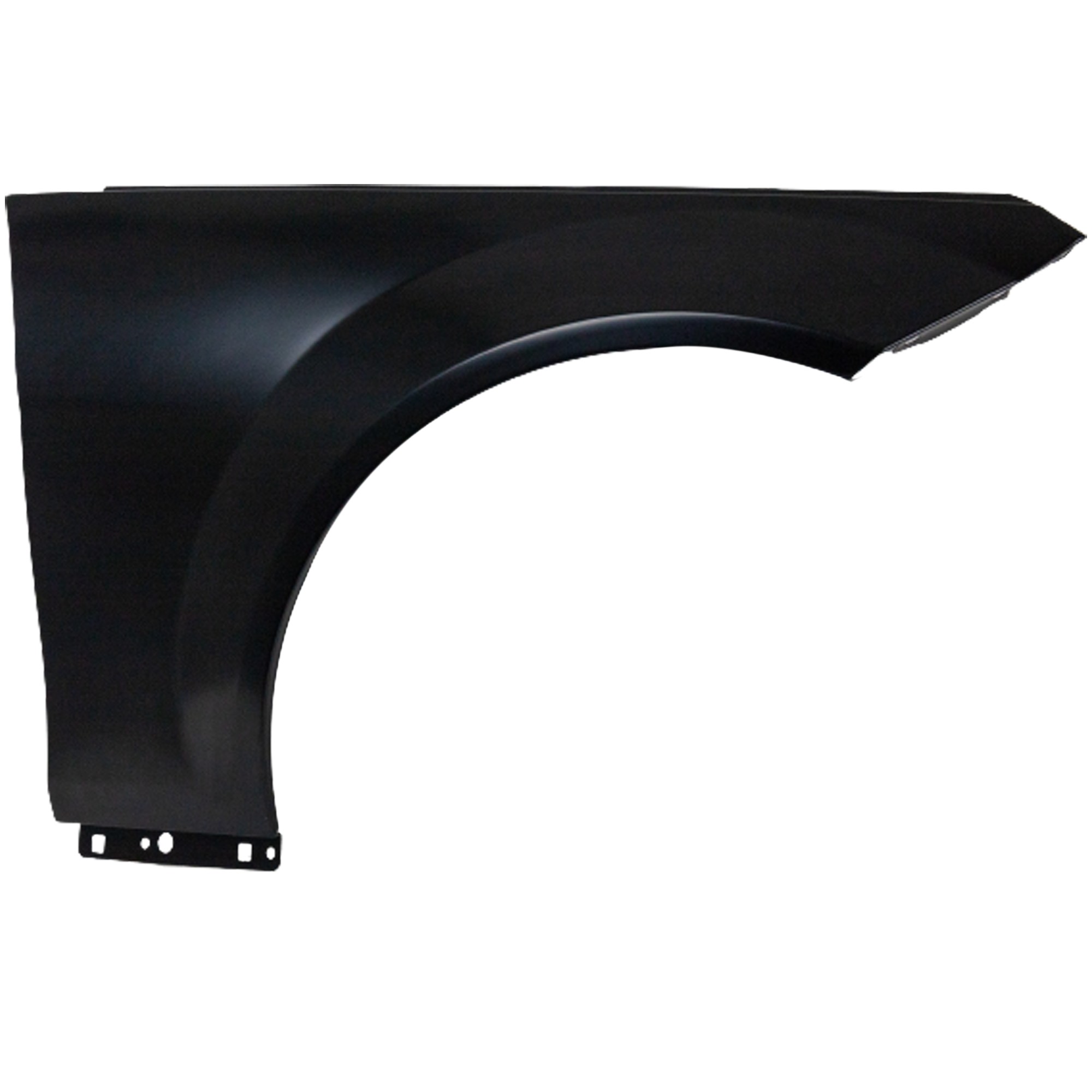 Front Fender for Mercedes-Benz C-Class 2008-2015, Right (Passenger), Primed (Ready to Paint), Aluminum, without Signal Light Hole, Replacement