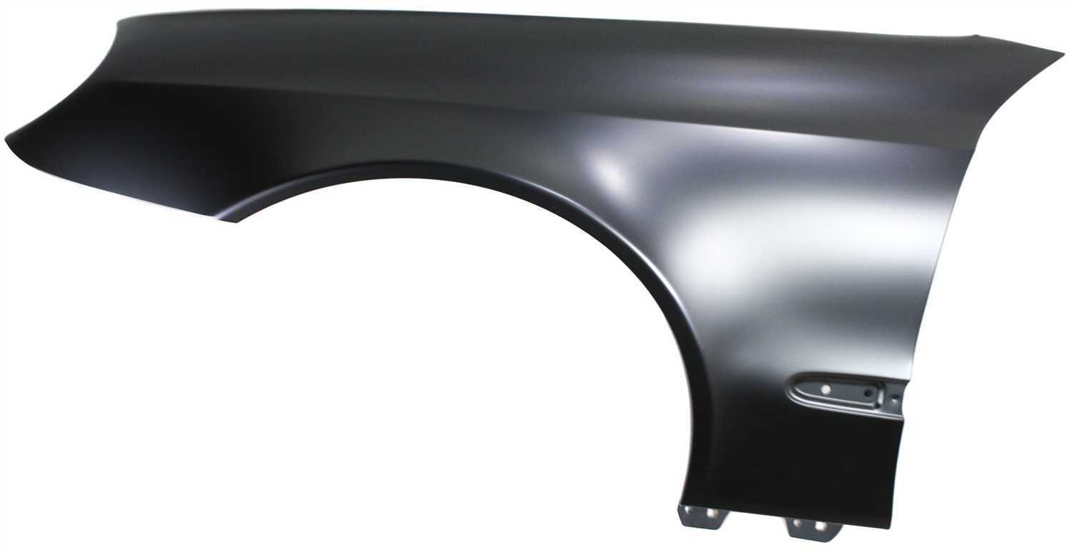 Front Fender for Mercedes-Benz E-CLASS 2003-2009, Left (Driver), Primed (Ready to Paint), Sedan/Wagon, Aluminum, Replacement