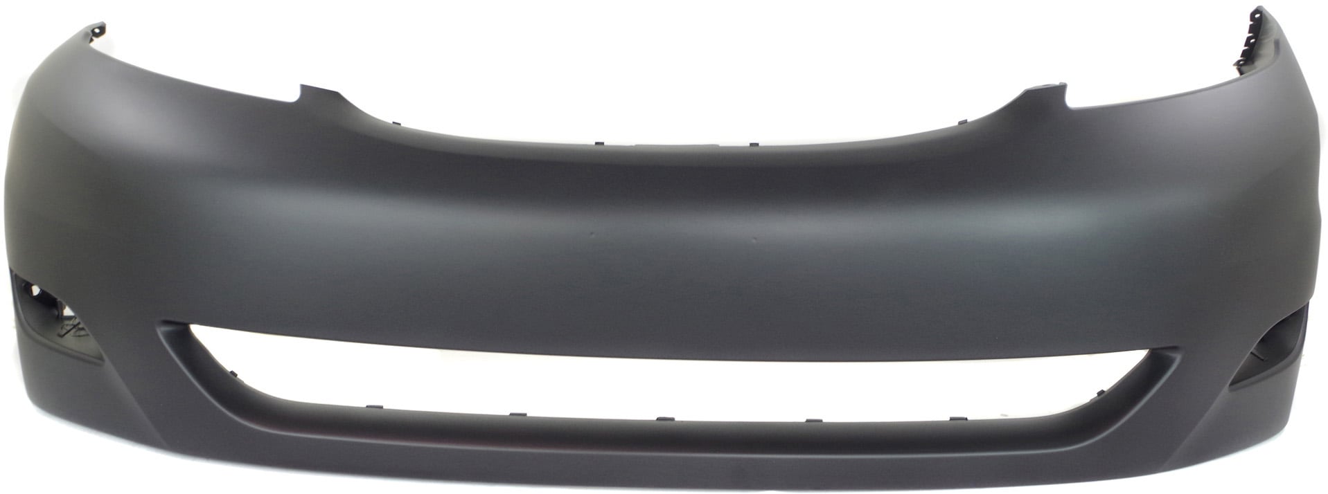 Front Bumper Cover for Toyota Sienna 2006-2010, Primed (Ready to Paint), without Park Assist Sensor Holes, Replacement