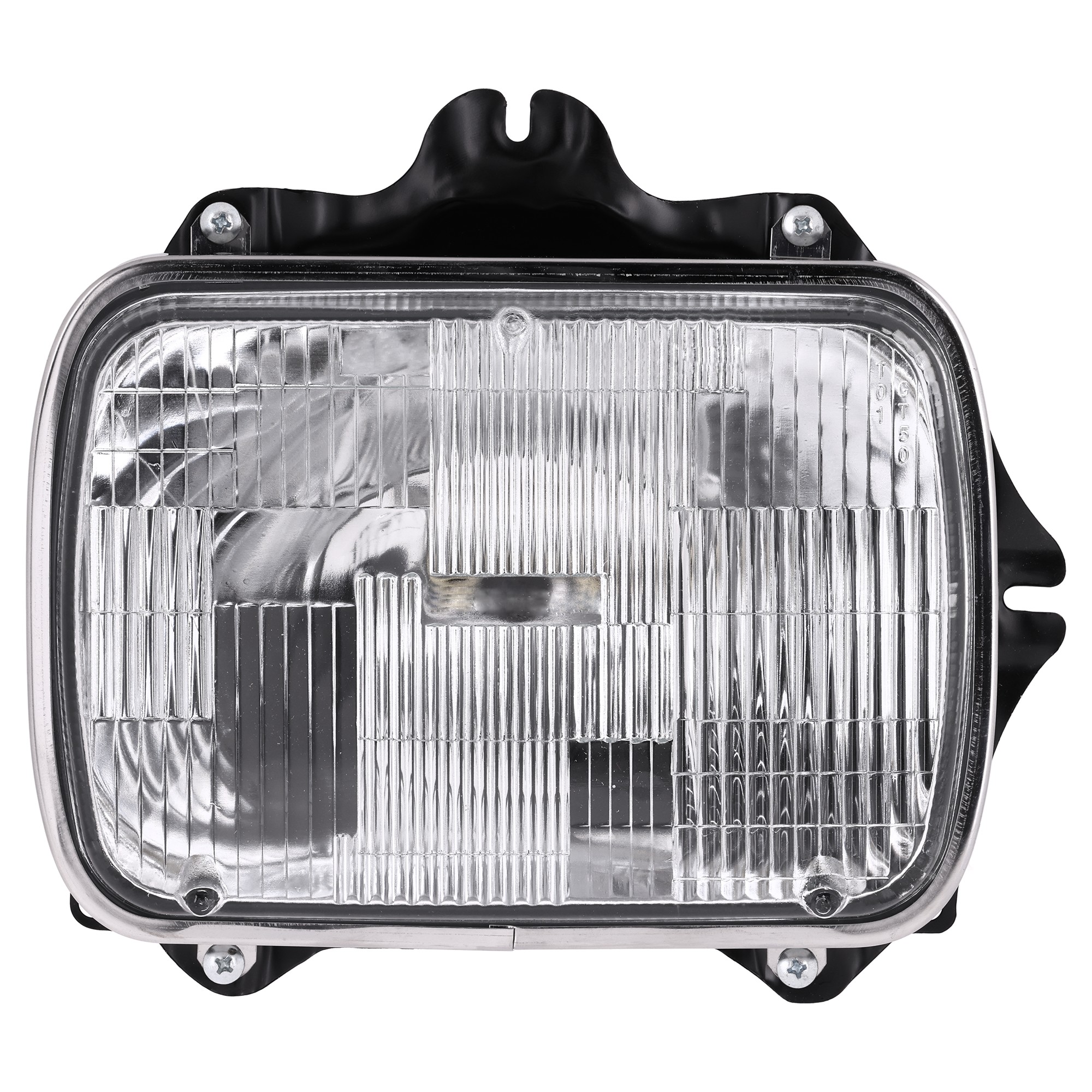 Headlight Assembly for Toyota 4Runner (1987-1995), Toyota Pickup (1987-1995), Tacoma 2WD (Two-Wheel Drive)(1995-1996), 4WD (Four-Wheel Drive)(1995-1997), Halogen, Right (Passenger), w/ Sealed Beam, Replacement
