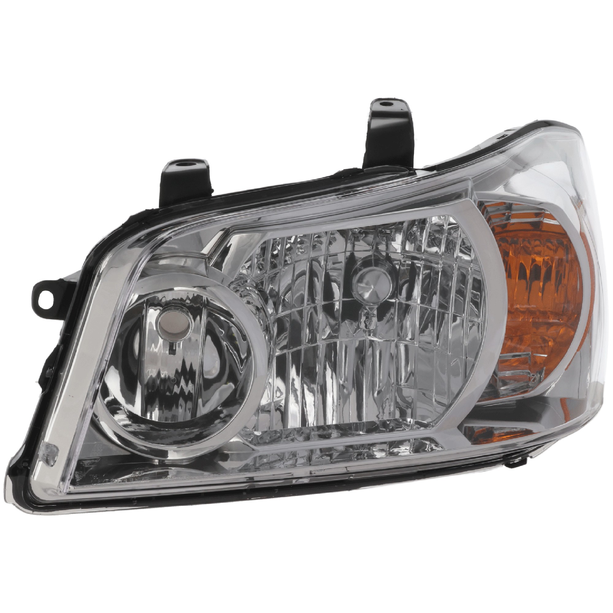 Headlight Lens and Housing for 2007 Toyota Highlander, Left (Driver) Side, Replacement