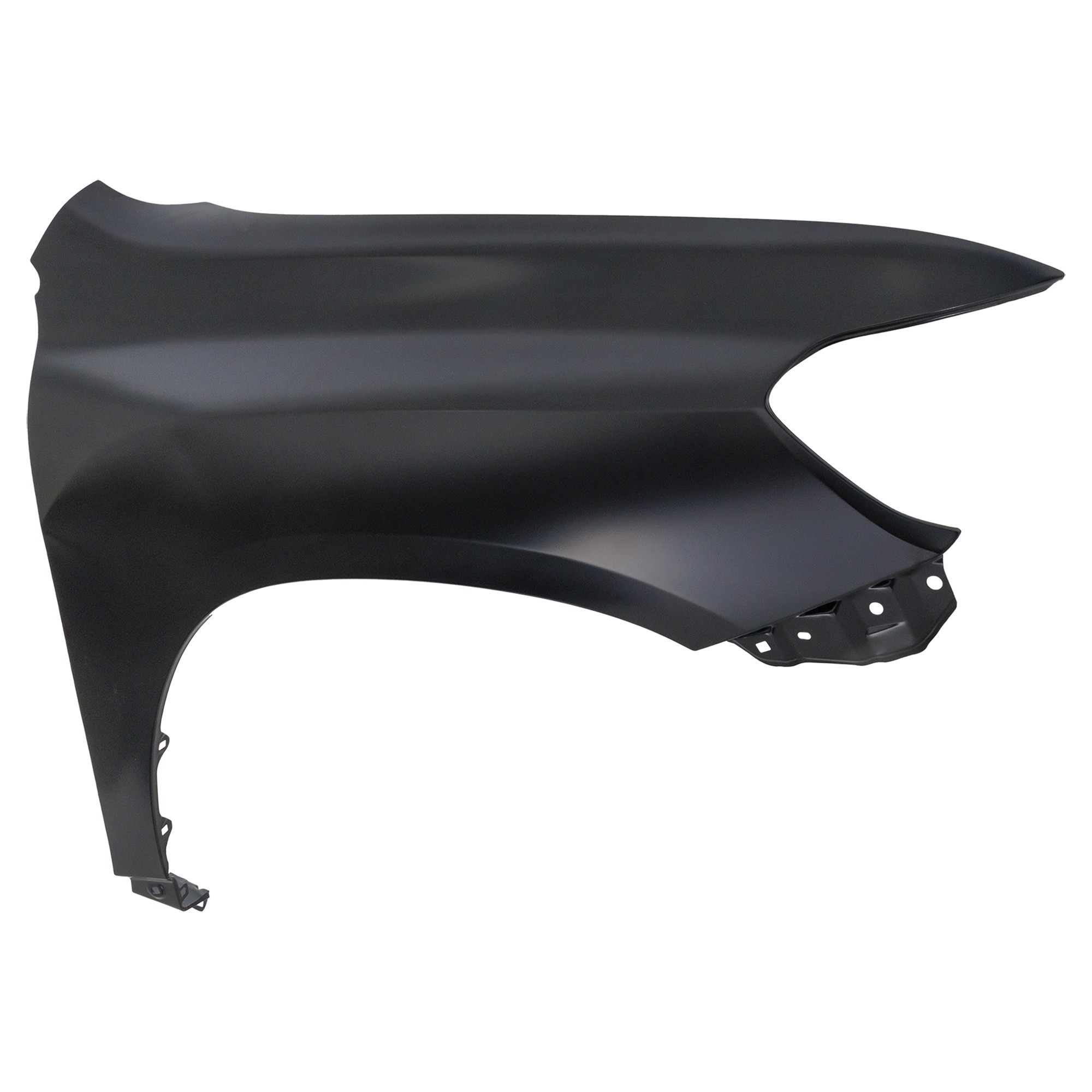 Front Fender for Toyota Highlander 2008-2010, Right (Passenger), Primed (Ready to Paint), Without Antenna Hole, Replacement (CAPA Certified)