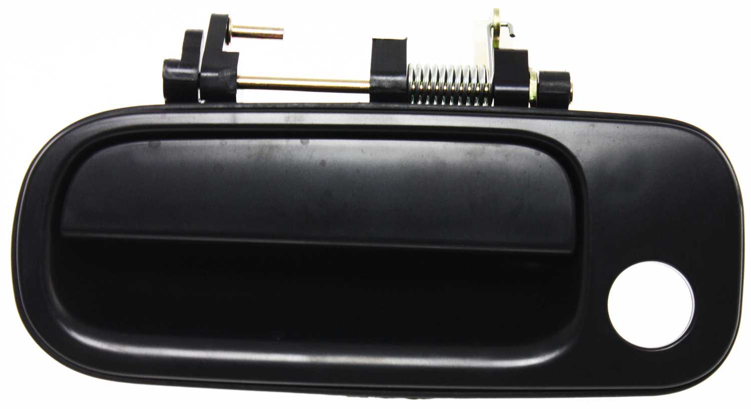 Front Exterior Door Handle for Toyota Camry 1992-1996, Left (Driver), Smooth Black with Keyhole, Replacement