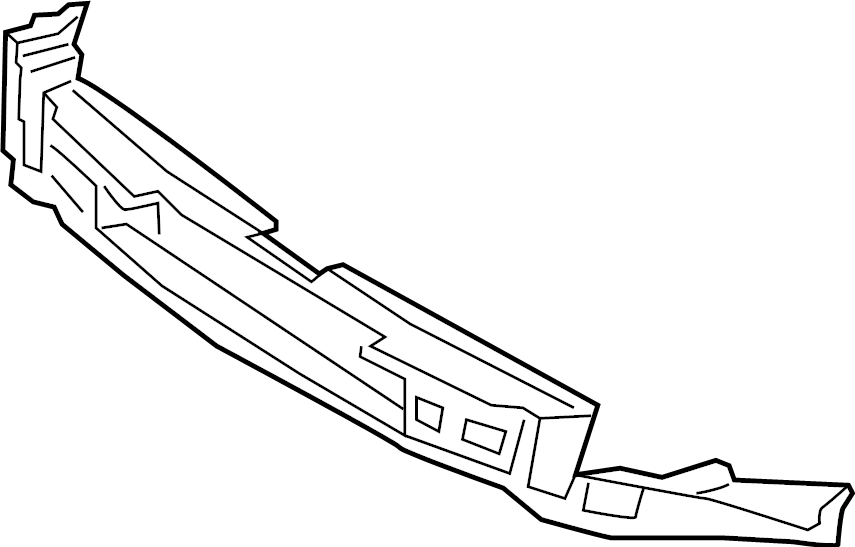 2020 - 2024 Audi S5 Front Bumper Energy Absorber