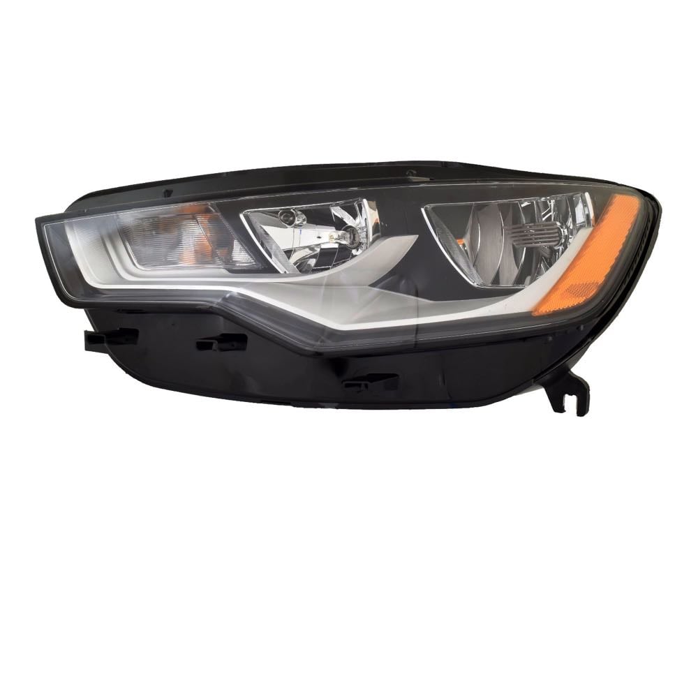 Headlight Assembly for Audi A6/S6 2012-2018, Left (Driver) Side, Halogen - CAPA-Certified, Replacement