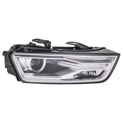Right (Passenger) Headlight Assembly for 2016 - 2018 Audi Q3, Xenon Composite, OEM Part Number: 8U0941044E, Replacement