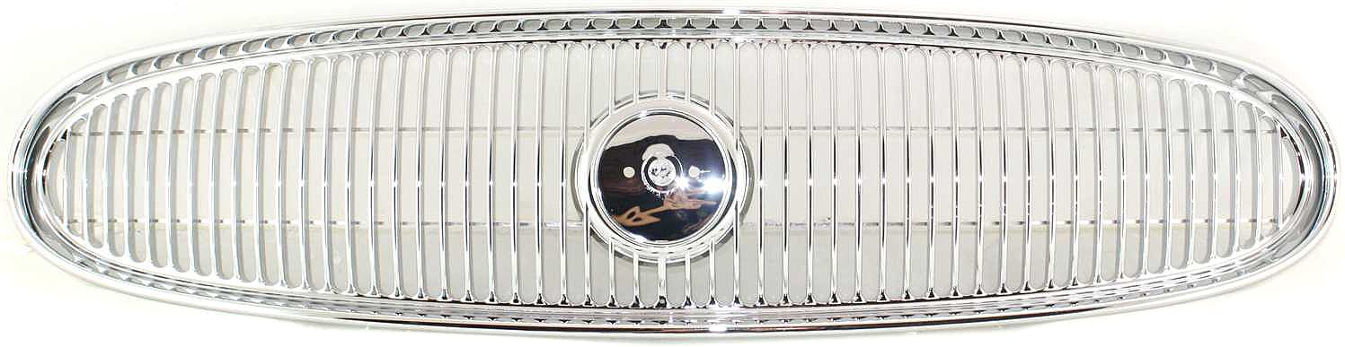 Chrome Shell and Insert Grille for Buick LeSabre, Fits Years 2000-2005, Replacement
