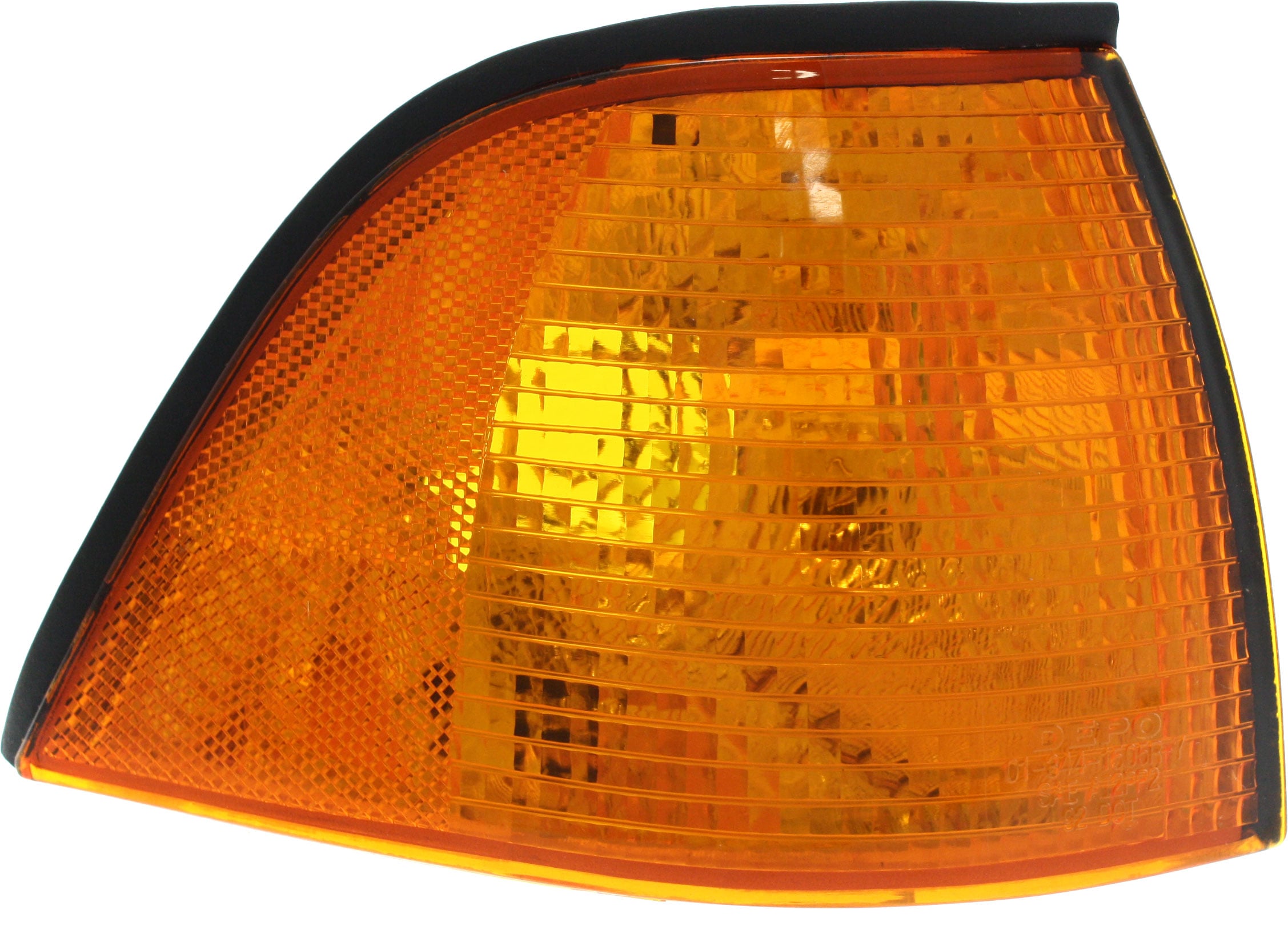 Right (Passenger) Corner Light for BMW 3-Series 1992-1999, Park/Signal Light, Lens and Housing, Coupe/Convertible, Replacement - Fits Model 318i, 318is, 323i, 325i, 328i, M3.