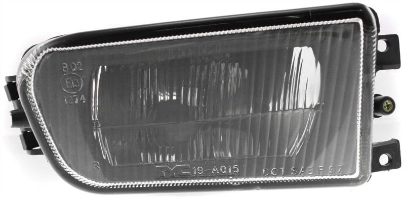 Front Fog Light Assembly for BMW 5-Series 1997-2002, Right (Passenger) Side, Replacement (fits 520i, 523i, 528i, 530i, 535i, 540i, M5)
